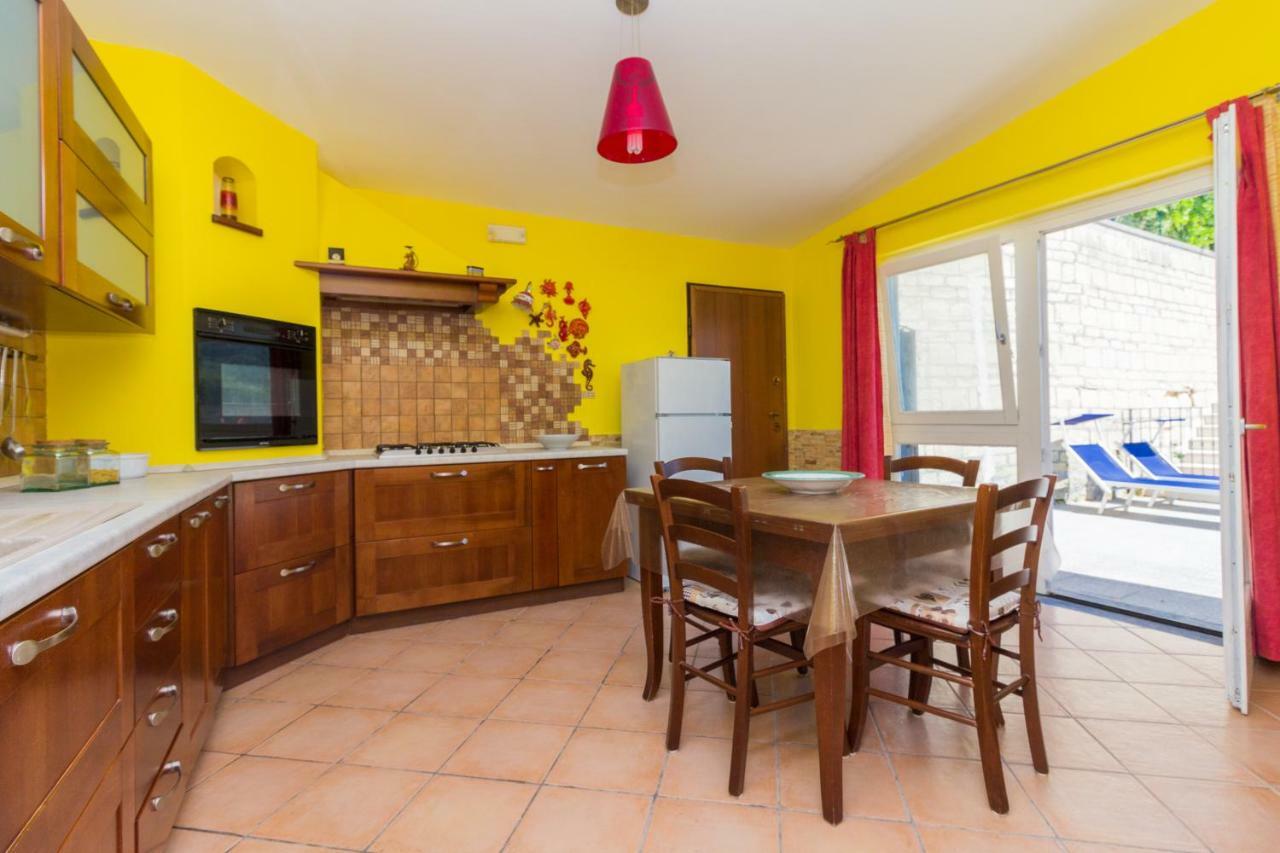 Bella Briana Villa Massa Lubrense Bagian luar foto