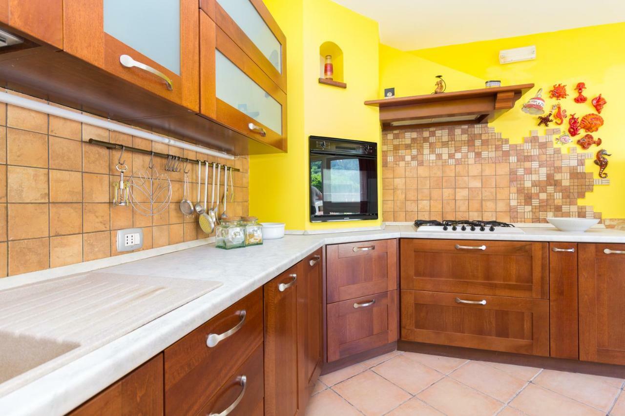 Bella Briana Villa Massa Lubrense Bagian luar foto